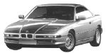 BMW E31 B3057 Fault Code